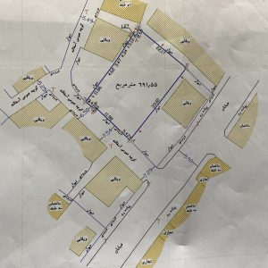 تصویر نقشه زمین در شهر فومن