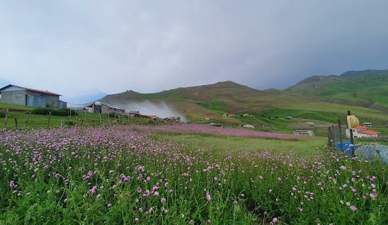 روستای سوباتان گیلان با مناظری بی نظیر