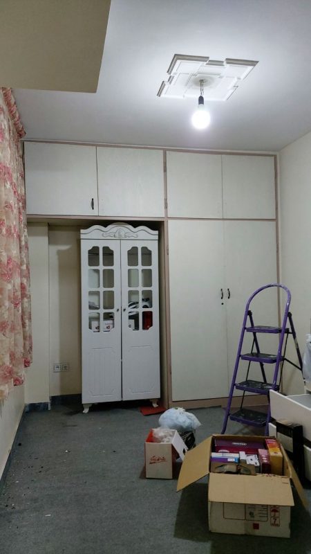 تصویری اتاق خواب آپارتمان در مهرآباد