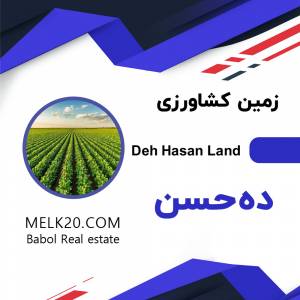 فروش زمین کشاورزی در ده حسن