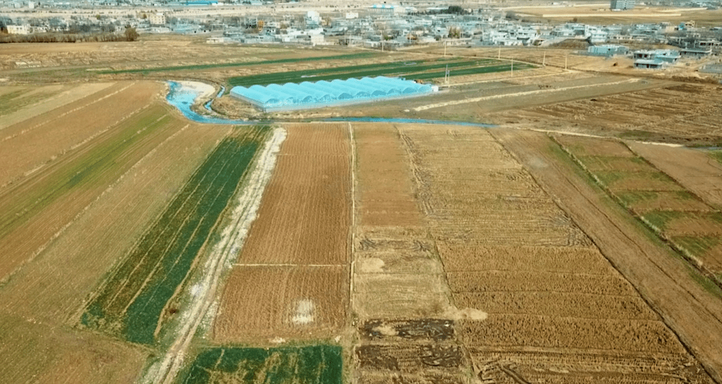 زمین کشاورزی و داخل بافت در یاسوج