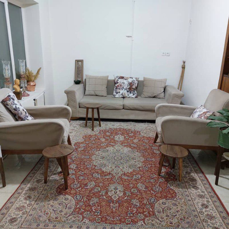 تصویر حال و پذیرایی آپارتمان در جمهوری تهران که زیر قیمت منطقه بفروش برسد