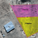 فروش دو قطعه زمین کشاورزی در شهمیرزاد ، منطقه چاشم